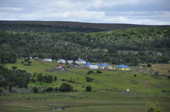 Uma fazenda na Terra do Fogo chilena